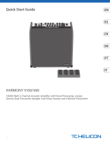 TCHELICON HARMONY V60 Quick start guide