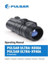 Pulsar Ultra-X-A Owner's manual