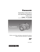 Panasonic DMCFZ100EB Operating instructions