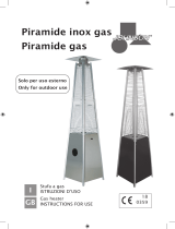 Johnson PIRAMIDE INOX GAS User manual