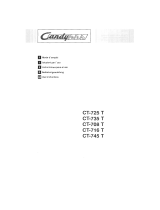 Candy CT 735 Owner's manual
