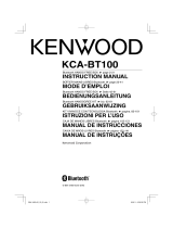 Kenwood KCA-BT100 User manual