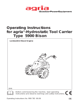 Agria 5900 Owner's manual