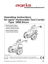 Agria 5900 Owner's manual