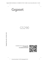 Gigaset Booklet Case SMART (GS290) User manual