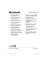 Einhell Classic GC-CT 18/24 Li P-Solo User manual