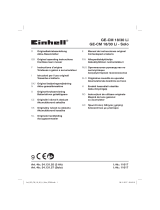 EINHELL GE-CM 18-30 Li Owner's manual