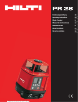 Hilti PR 28 Operating instructions