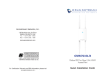 Grandstream Networks GWN7630 Quick Installation Guide
