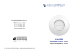 Grandstream GWN7600 Quick Installation Guide