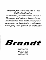 Groupe Brandt AG316XP1 Owner's manual