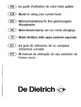 De Dietrich DHD159WP1 Owner's manual