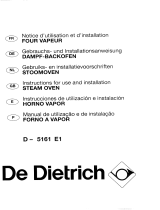 De Dietrich DW5161E2 Owner's manual