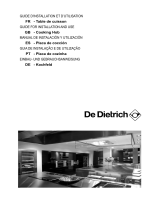DeDietrich DTE1172W Owner's manual