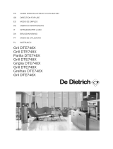 De Dietrich DTE748X Owner's manual