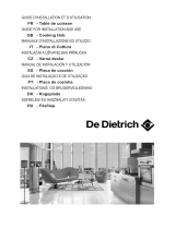 De Dietrich DTG795X Owner's manual