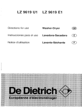 De Dietrich LZ9619U1 Owner's manual