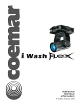 Coemar iWash Flex User manual