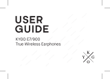 Kygo E7/900 User manual