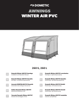 Dometic Winter Air PVC 260S, 260L (9120000007, 9120000008) Operating instructions