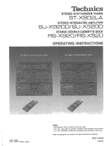 Panasonic RSX920 Owner's manual