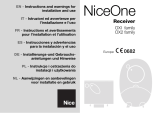 Nice Automation One (OXI and OX2 series) Owner's manual