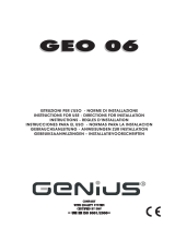 Genius GEO 06 Operating instructions