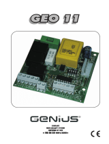 Genius GEO 11 Operating instructions