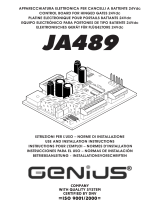 Genius JA489 Operating instructions
