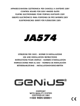 Genius JA574 Operating instructions