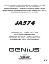 Genius JA574 Operating instructions