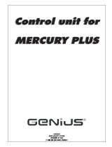 Genius Mercury Plus Operating instructions