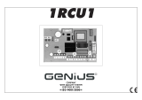 Genius RCU1 Operating instructions