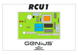 Genius RCU1 Operating instructions