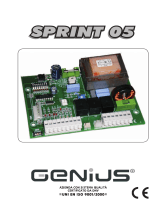Genius SPRINT 05 Operating instructions