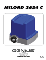 Genius MILORD 3624 C Operating instructions