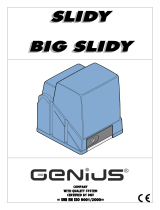 Genius SLIDY BIG SLIDY Operating instructions
