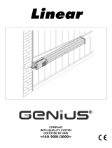 Genius Linear Operating instructions