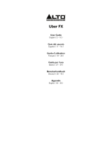 Alto Uber FX User manual