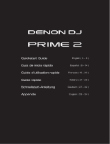 Denon DJ Prime 2 Quick start guide