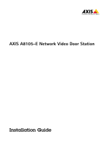 Axis A8105-E User manual