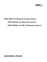 Axis M2025-LE User manual