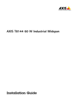 Axis T8144 User manual