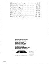 Siemens EK77524/01 User manual