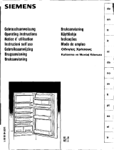 Bosch kfl 16441 Owner's manual