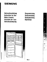 Siemens KG32E471SD/01 User manual