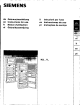 Siemens KS33V20IE/03 User manual