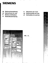 Bosch KSV39620/03 Owner's manual