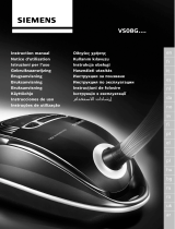 Siemens VS08G1623/14 User manual