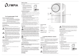Olympia TF 400 Door-/Window Contact (4 pcs.) Owner's manual